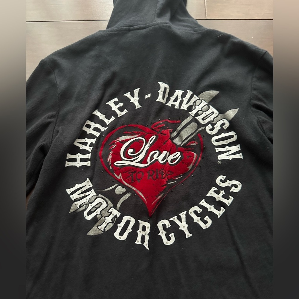 HARLEY DAVIDSON Hooded Longsleeve